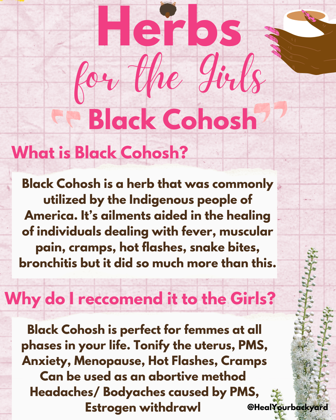 Herbs for the Girls:Black Cohosh