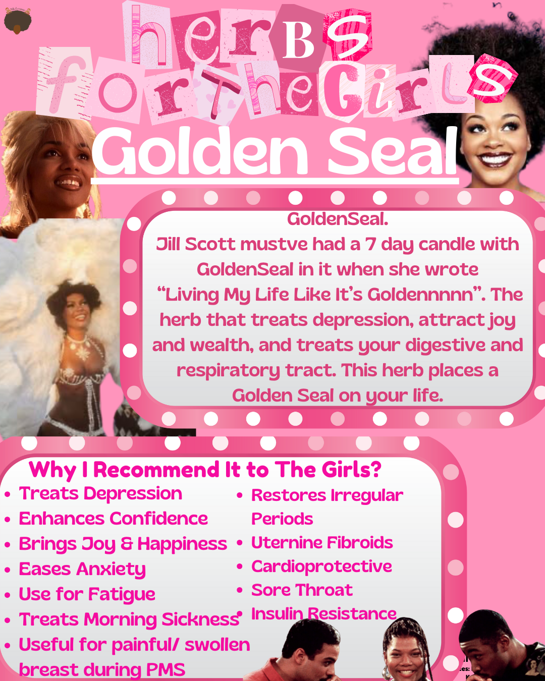 Herbs for the Girls: Golden Seal